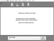 Space Quest: Chapter I - The Sarien Encounter for Macintosh - Welcome aboard Arcada!