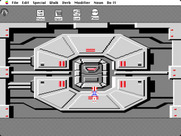 Space Quest: Chapter I - The Sarien Encounter for Macintosh - Outside the airlock...