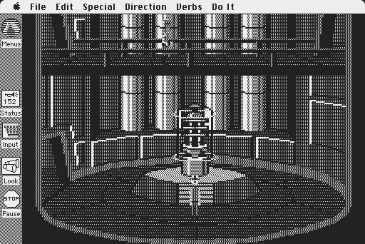 Space Quest: Chapter I - The Sarien Encounter Macintosh Screenshot: Found the star generator!