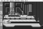 Space Quest: Chapter I - The Sarien Encounter for Macintosh - An escape pod, it's time to get out of here!