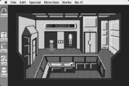 Space Quest: Chapter I - The Sarien Encounter for Macintosh - Found a space suit.