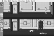 Space Quest: Chapter I - The Sarien Encounter for Macintosh - Unkown invaders have caused an awful lot of destruction...