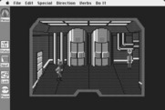 Space Quest: Chapter I - The Sarien Encounter for Macintosh - Exploring in my new disguise.