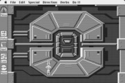 Space Quest: Chapter I - The Sarien Encounter for Macintosh - Outside the airlock.