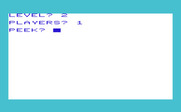 Ultimate Tank for Commodore VIC-20 - You can also choose 1 or 2 player games and optionally take a peek at the playfield.