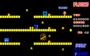 Flicky for PC-8800 Series - Some of the chicks are following me.