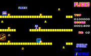 Flicky for PC-8800 Series - Start of the second level.