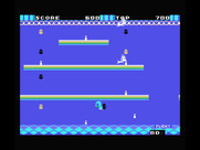 Flicky for MSX - Game demo mode.