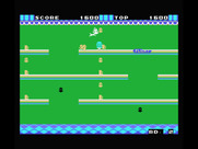 Flicky for MSX - Oh no, a cat got me!