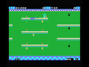 Flicky for MSX - Game start.