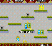 Flicky for Arcade - Game over.