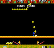 Flicky for Arcade - Bonus round; catch chicks with the net!