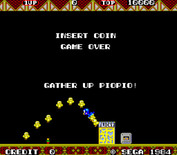 Flicky for Arcade - Game instructions.