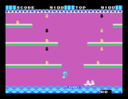 Flicky for Sega SG-1000 - Game demo.