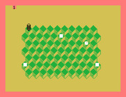 Slinky for TI-99/4A - Game start.