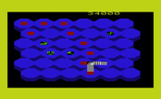 Slinky for Commodore VIC-20 - Slinky jumps around the playfield...