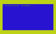 Slinky for Commodore VIC-20 - Loading screen...