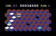 Slinky for Commodore 64 - Avoid Claude, the giant face!