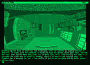 Fish for Amstrad PCW - The starting location.