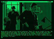 Corruption for Amstrad PCW - The starting location.