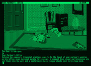 Corruption for Amstrad PCW - Sneaking into my partner's office...hopefully I won't be caught!