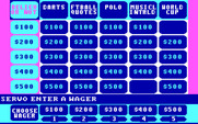 Jeopardy! New Sports Edition for IBM PC/Compatibles - Enter a wager...