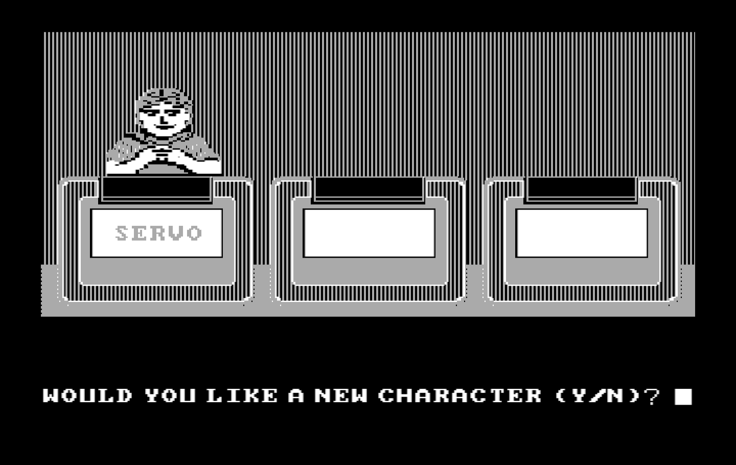 Jeopardy! New Sports Edition IBM PC/Compatibles Screenshot: Setting up the players.