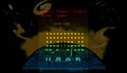 Deluxe Space Invaders for Arcade - Game over.