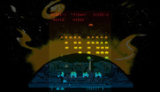 Deluxe Space Invaders for Arcade - Blast the flying saucer for extra points...