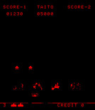 Deluxe Space Invaders for Arcade - I'm hit with only two aliens left!