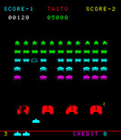 Deluxe Space Invaders for Arcade - Blasting aliens...
