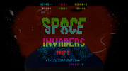Deluxe Space Invaders for Arcade - Title screen.