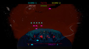 Deluxe Space Invaders for Arcade - There's only a few aliens left...