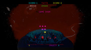 Deluxe Space Invaders for Arcade - Game over.