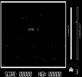 Astro Attacker for Exidy Sorcerer - On to level one...