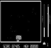 Astro Attacker for Exidy Sorcerer - My ship is hit!