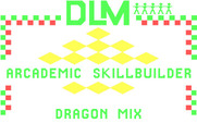 Dragon Mix for IBM PC/Compatibles - Title screen.