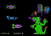 Dragon Mix for Apple II - Quick, what's the answer?f