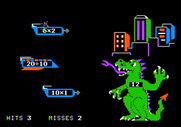 Dragon Mix for Apple II - One target hit!