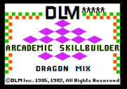 Dragon Mix for Apple II - Title screen.