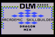 Dragon Mix for Atari 8-bit - Title screen.