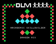 Dragon Mix for TI-99/4A - DLM logo screen.