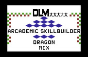 Dragon Mix for Commodore 64 - Title screen.