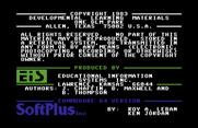 Dragon Mix for Commodore 64 - Copyright and credits screen.