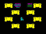 Cauldron for ZX Spectrum - Game introduction.