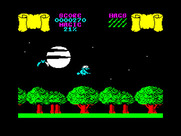 Cauldron for ZX Spectrum - Flying through the night...