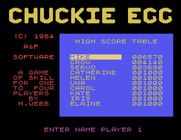 Chuckie Egg for Tatung Einstein - A new high score!
