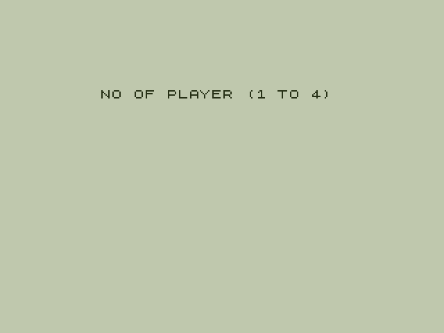 Chuckie Egg Dragon 32/64 Screenshot: How many players?