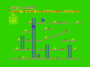 Chuckie Egg for Dragon 32/64 - Game start.