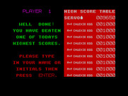 Chuckie Egg for ZX Spectrum - A new high score!
